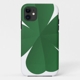 Large Four Leaf Clover iPhone 11 Case