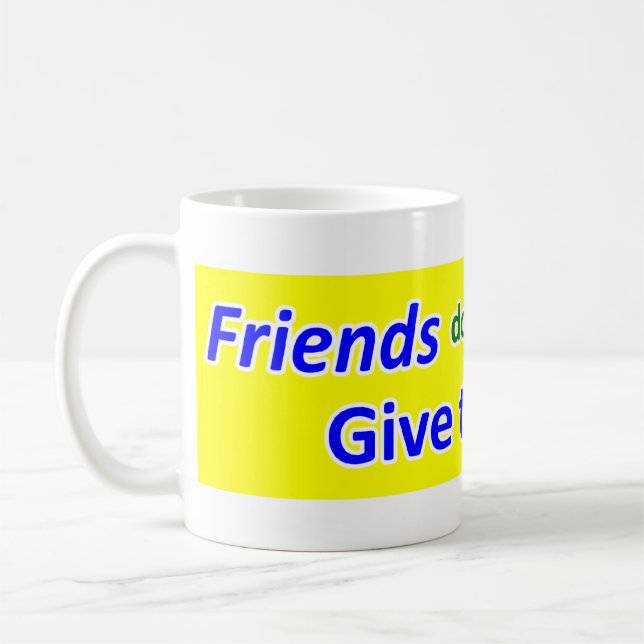 Large Friends Mug (Left)