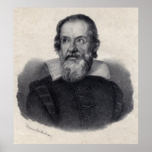 Large Galileo Galilei Art Print