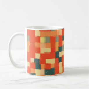 Large Geometric: Seamless Abstract Pattern. Coffee Mug