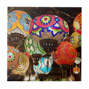 Large Globes Ceramic Tile