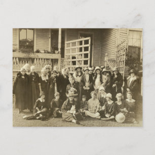 Large Group of 1920s Women Photo Postcard