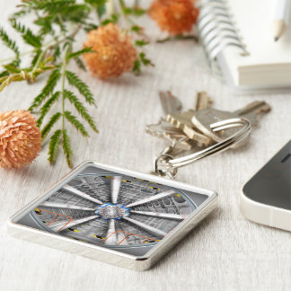 Large Hadron Collider particle accelerator Key Ring