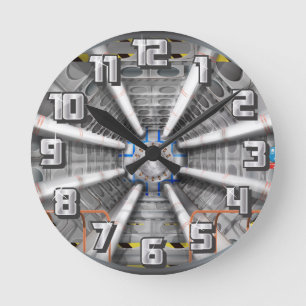 Large Hadron Collider  particle accelerator Round Clock