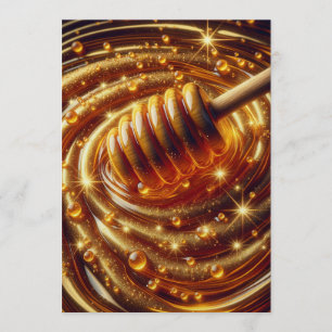 Large Honey Swirl   Psalm 19:9–11 KJV Card