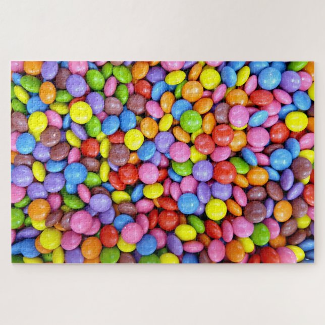 Large Impossible Puzzles with Colorful Sweets (Horizontal)