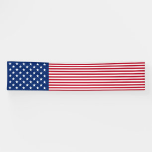 Large Indoor American Flag Banner 