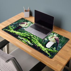 Large Jack In The Pulpit Flower Personalised Desk Mat