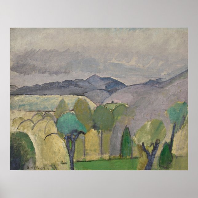  Large Landscape with Trees Matisse Poster (Front)