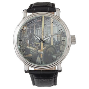Large Lathe in Machine Shop Watch
