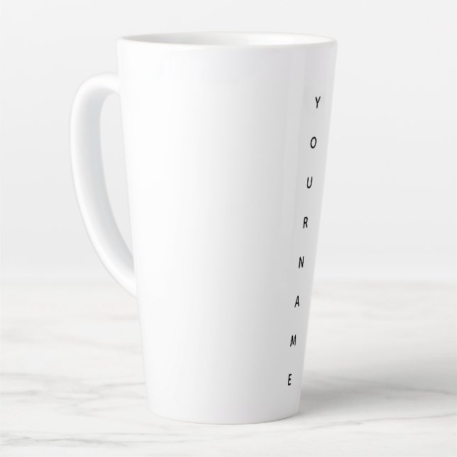 Large latte mug (Left Angle)