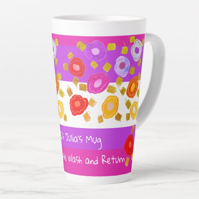 Large Latte Mug If Lost Please Return (Right Angle)