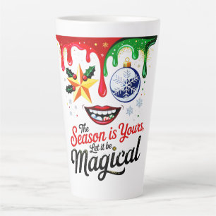 Large Latte Mug Magical Season Cosy Winter