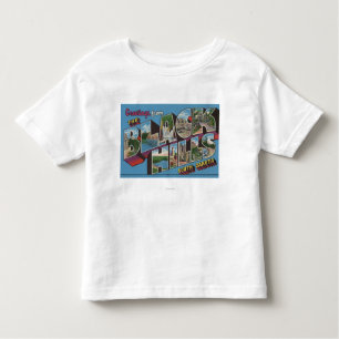 Large Letter Scenes - Black Hills, SD Toddler T-Shirt