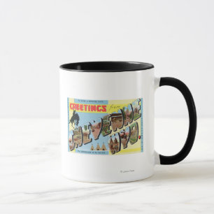 Large Letter Scenes, Greetings From 2 Mug