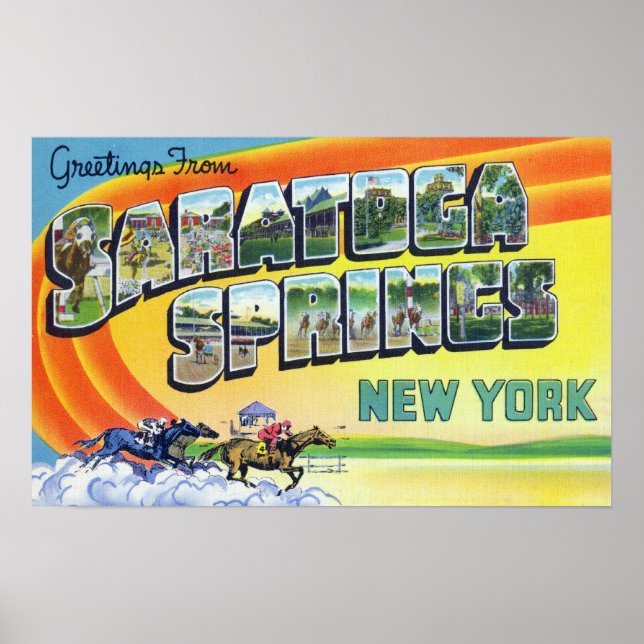 Large Letter Scenes - Greetings From 2 Poster (Front)