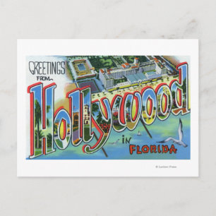 Large Letter Scenes, Greetings From 3 Postcard
