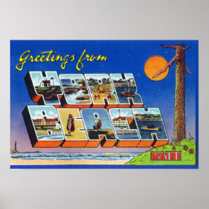 Large Letter Scenes, Greetings From 3 Poster