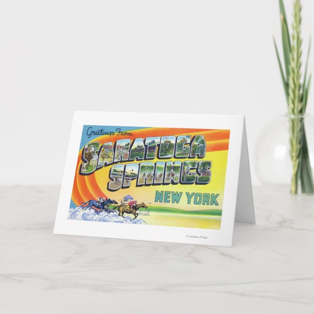 Large Letter Scenes - Greetings From Card (Front)