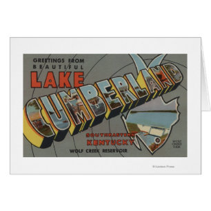 Large Letter Scenes - Lake Cumberland, KY