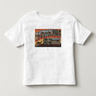 Large Letter Scenes - Reynolds Park, NC Toddler T-Shirt
