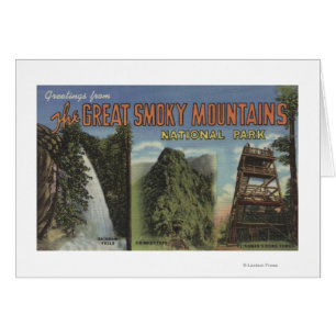 Large Letter Scenes - Smoky Mts. Nat'l Park, TN 2