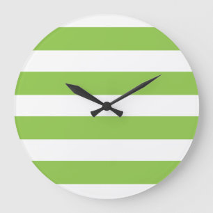 Large Lime Green Wall Clock