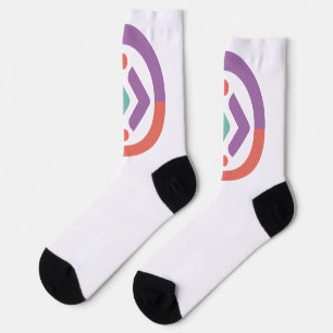 Large logo socks