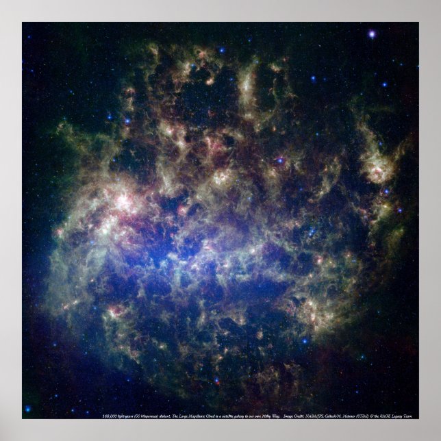 Large Magellanic Cloud Poster (Front)