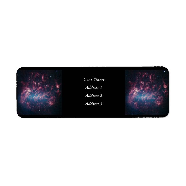 Large Magellanic Cloud Return Address Label (Front)