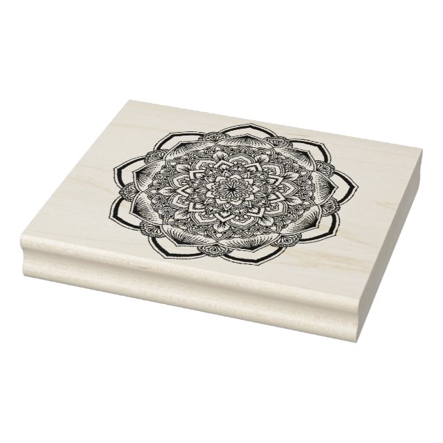 Large Mandala Rubber Stamp (Stamp)