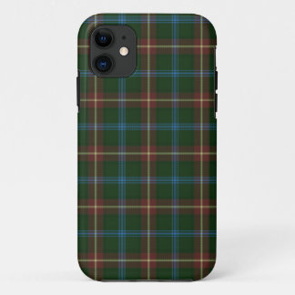 Large Manitoba tartan iPhone 11 Case