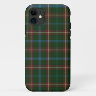 Large Manitoba tartan iPhone 11 Case