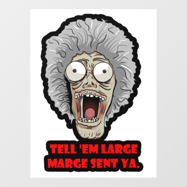 Large Marge - Pee-wee's Big Adventure (Sheet)