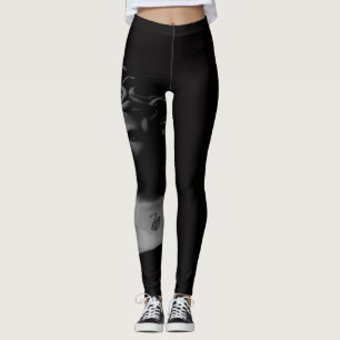 large medusa leg design for leggings