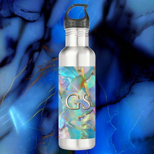 Large Monogram or Name on Opal 710 Ml Water Bottle (Creator Uploaded)