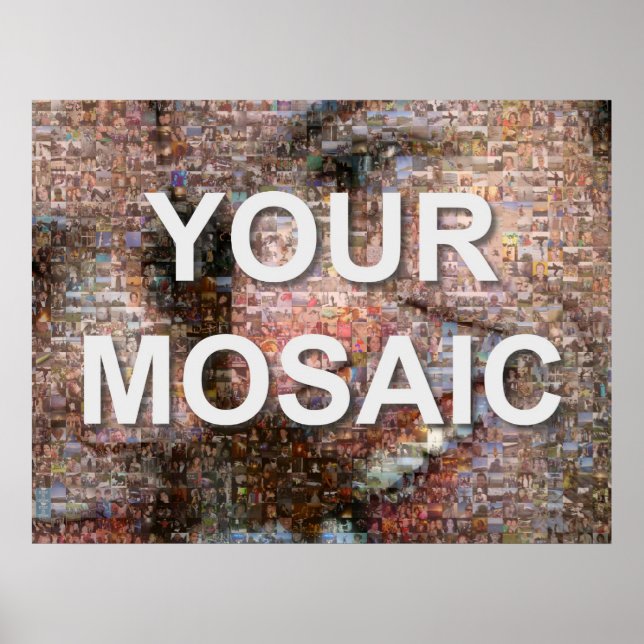 Large mosaic (landscape) poster (Front)