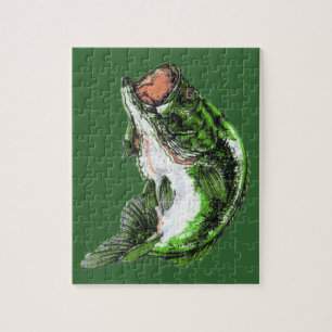 Large mouth Bass Jigsaw Puzzle