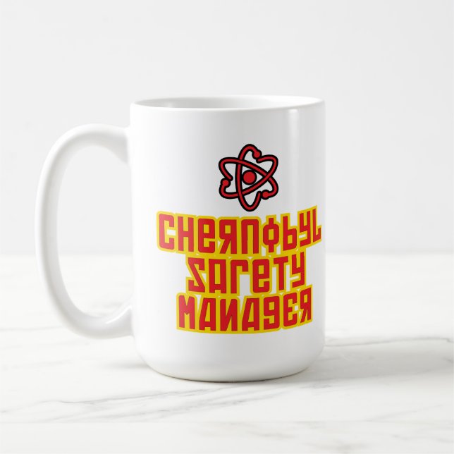 Large Mug - Chernobyl Safety Manager (Left)
