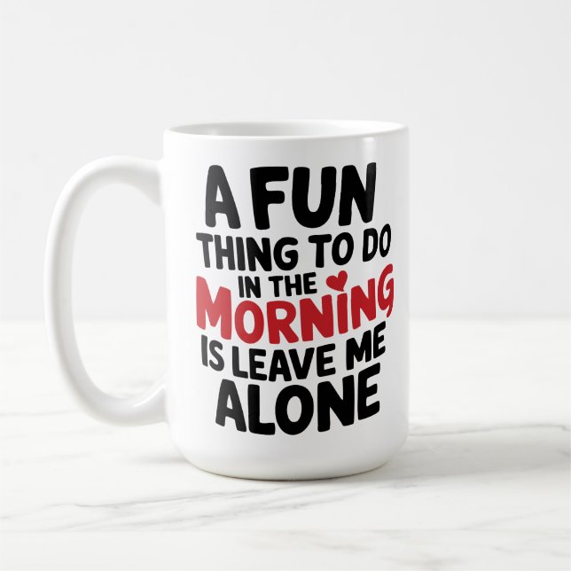 Large Mug - Leave me Alone (Left)