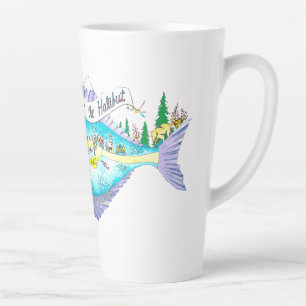 large mugs JUST FOR THE HALIBUT