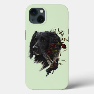 Large Munsterlander with pheasant    iPhone 13 Case