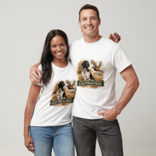 Large Münsterländer with Pheasant T-Shirt