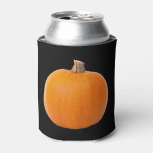 Large Orange Fall Harvest Pumpkin Can Cooler