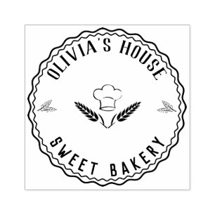 Large Personalised Homemade Logo Custom Rubber Sta Stamp