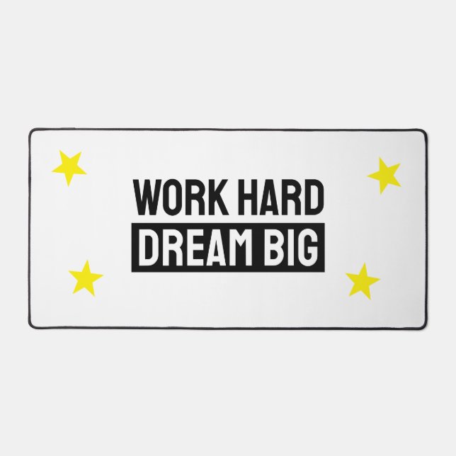 Large Personalized Desk Mat (Front)