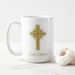 Large Personalized Religious Mug For Teacher 