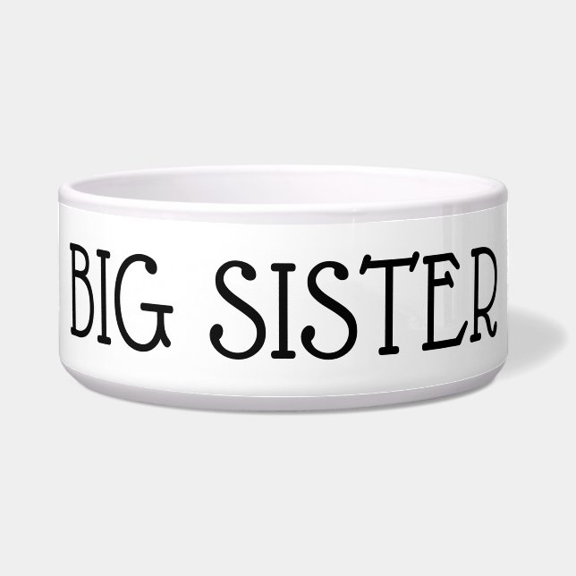 Large pet bowl for Big Sister dog (Front)