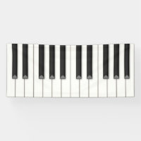 Large Piano Keys Customisable Music