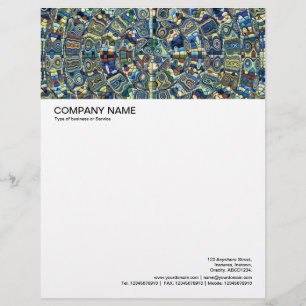 Large Picture Header - Ripples Letterhead Template